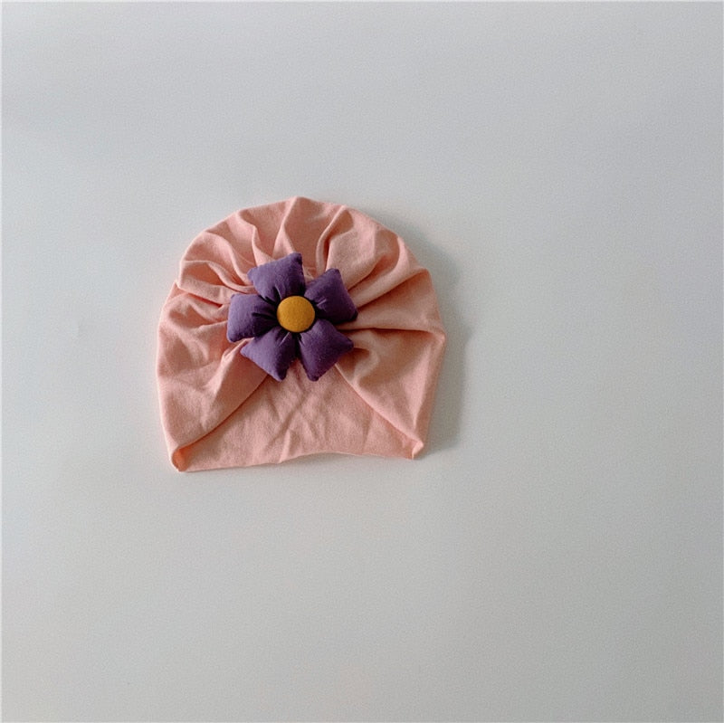 Turban Flower Head Wrap