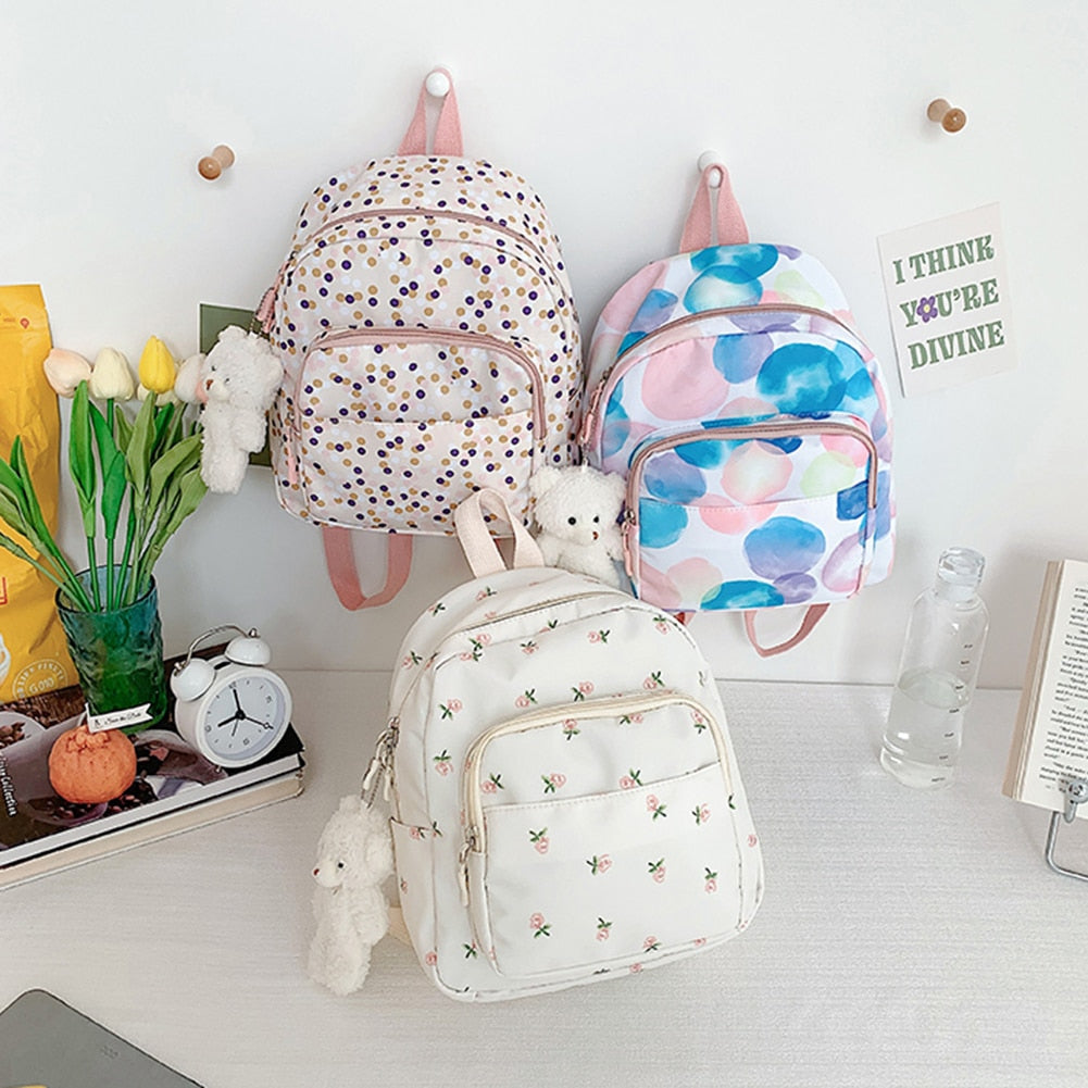 Casual Pattern Print Backpack