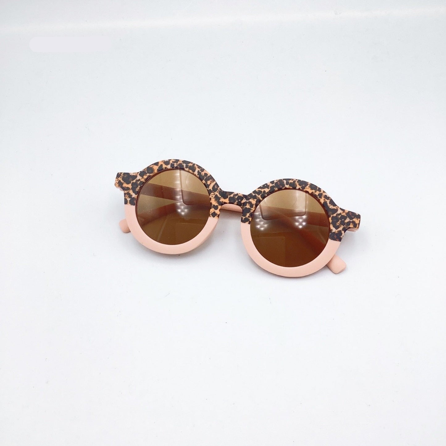 Leopard Print Vintage Sunglasses