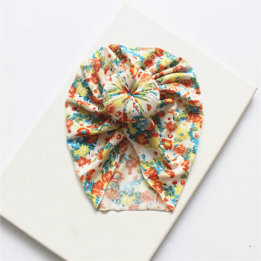 Floral Print Turban