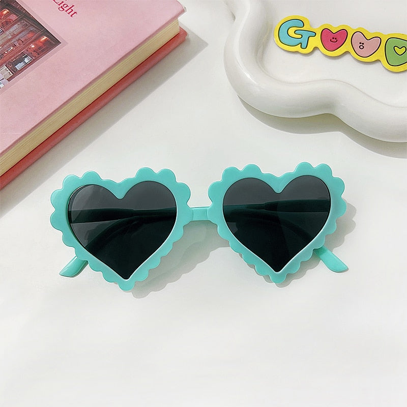 Heart/Apple Shape Sunglasses