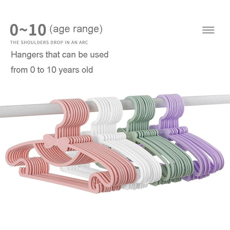 5PCS Clothes Plastic Hanger