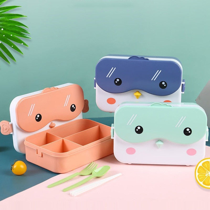 Rectangular Anime Face Lunch Box