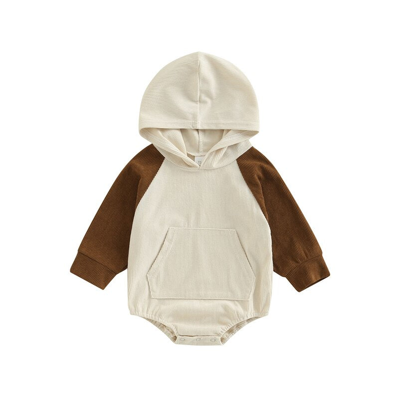 Hooded Jumpsuit with Pocket