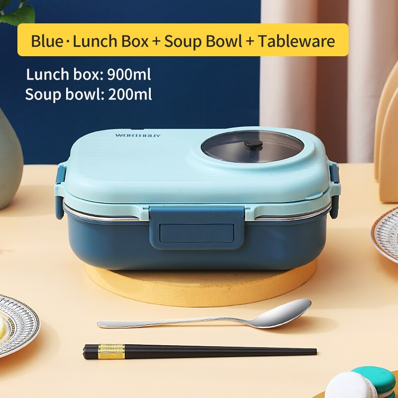 Stylish Lunch Box With Bag