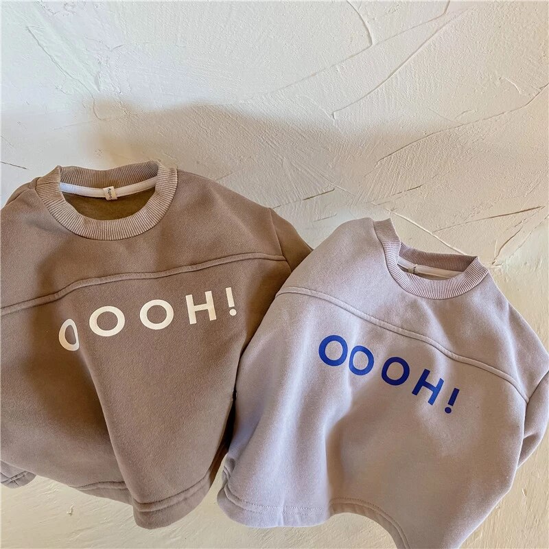 OOOH Print Casual Pullover
