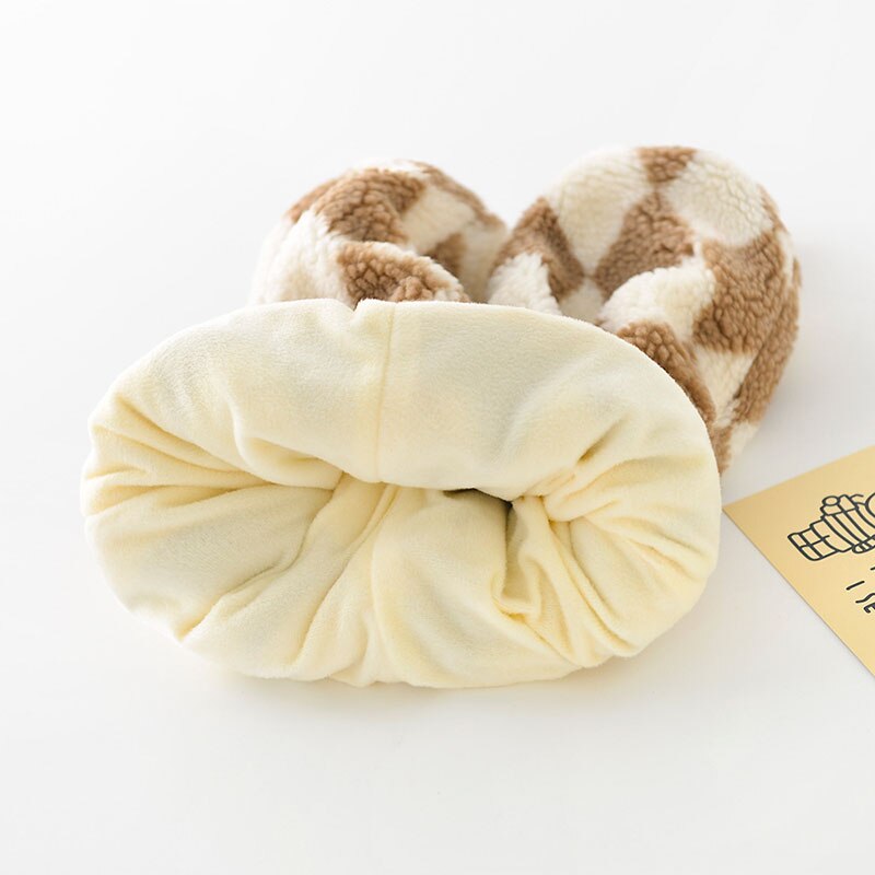 Close-up of soft lining inside fluffy pants